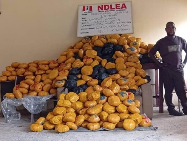 NDLEA intercepts 7.6m tramadol pills, 76,273kg Colorado