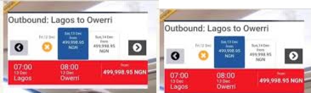 Outrage as domestic flight tickets hit N500,000