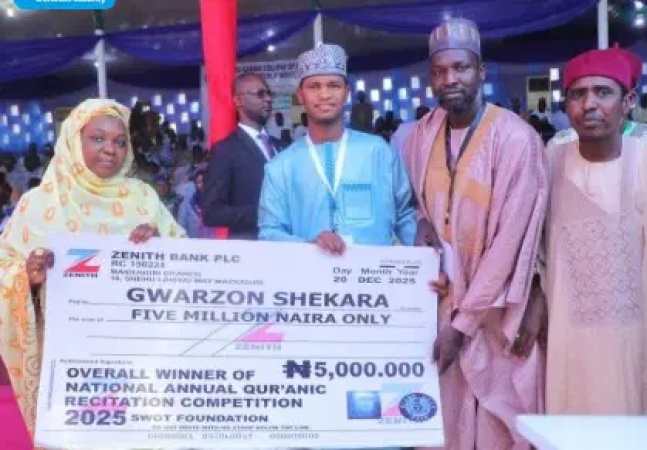 Borno emerges Overall Winner 2025 National Qur’anic Competition