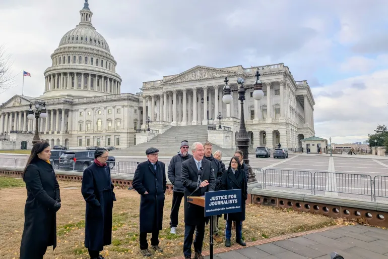 US lawmakers join calls for justice in Israel’s attacks on journalists