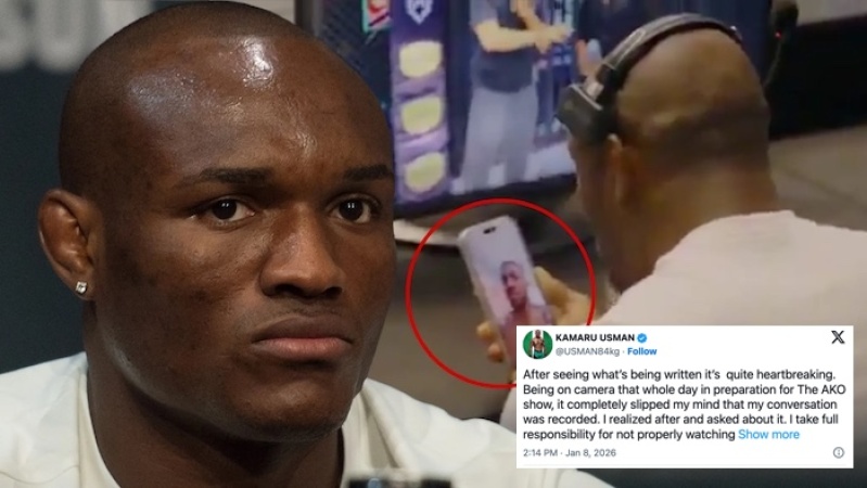 Fatal Crash: Kamaru Usman apologises after sharing private call with Anthony Joshua