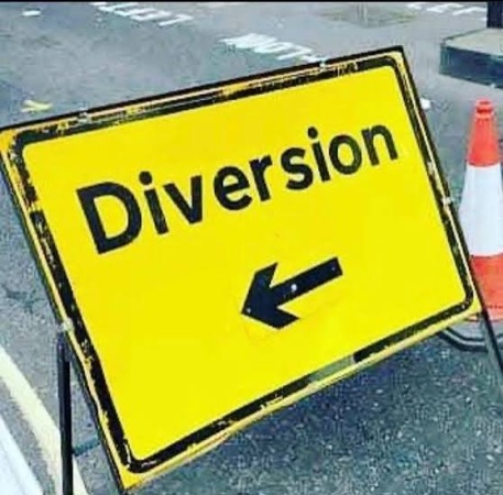 LASG diverts traffic at night for truck barriers installation