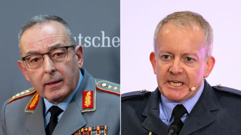 Two top European commanders warn ‘hard choices’ needed from public on arms spending to deter Russia