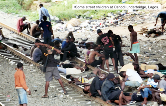 Lagos under-bridge communities where street children, youths find homes