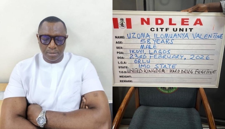 NDLEA arrests UK-wanted drug fugitive Ilomuanya in Lagos after 15 years on the run
