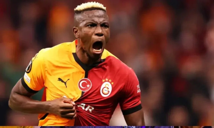 Galatasaray president offers Osimhen and teammates N8bn bonus ahead of Liverpool knockout clash