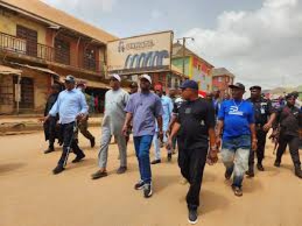 Sit-at-Home: Anambra Task Force seals over 1,000 shops at Onitsha Drug Market