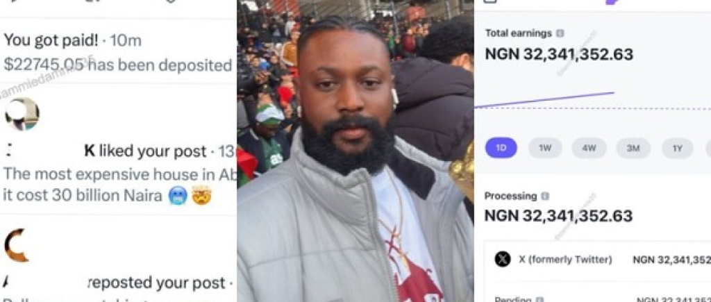 Man goes viral after receiving N32 million payout from X