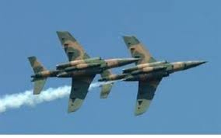 NAF airstrikes destroy terrorist enclave in Lake Chad region, kill scores
