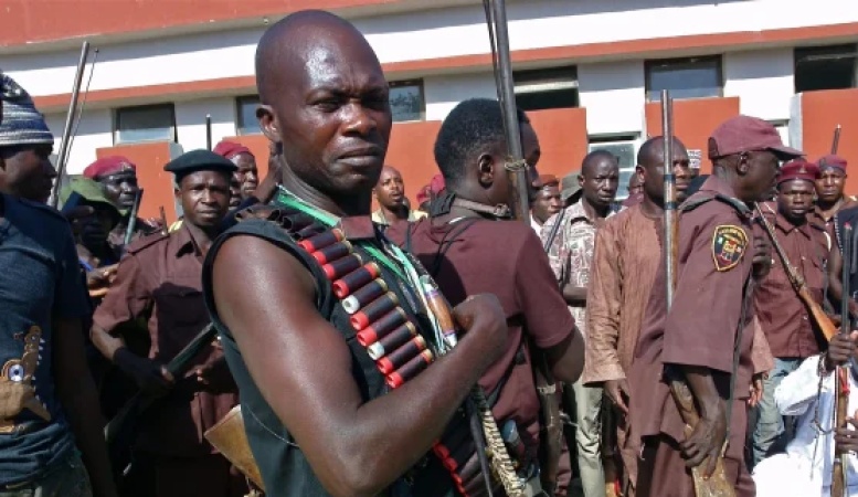 Armed hunters attack police station in Zamfara, injure officer