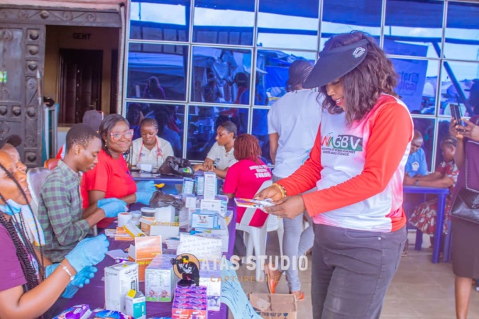 Over 80 Swali residents benefit from female engineers’ medical outreach in Bayelsa