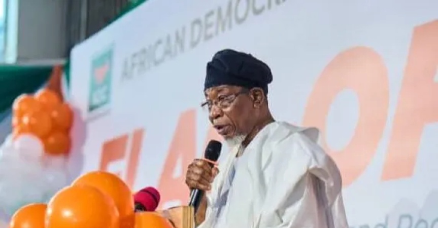 ADC convention: Aregbesola blasts INEC, announces opposition summit ahead of 2027