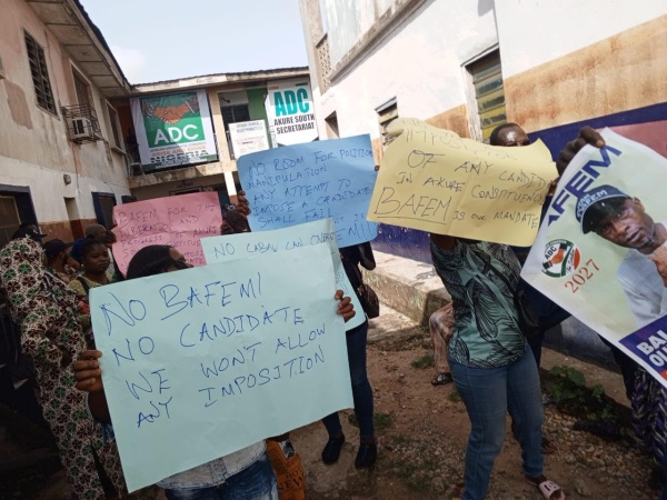 Crisis brews in Ondo ADC over aspirants’ disqualification