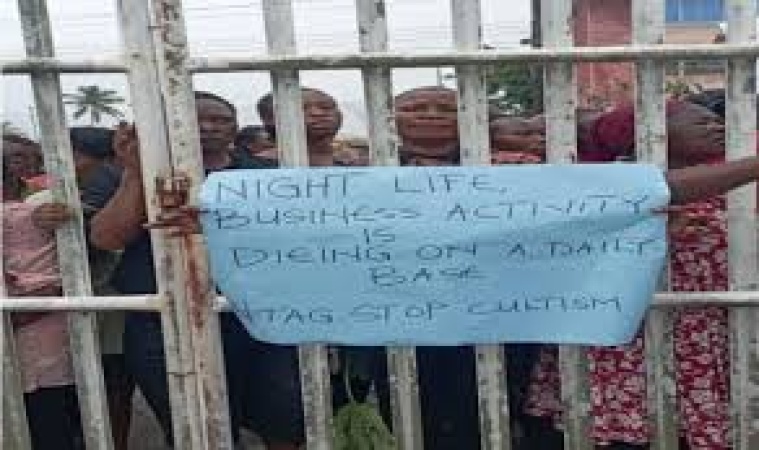 Women protest rising cult killings in Warri: demand urgent government intervention