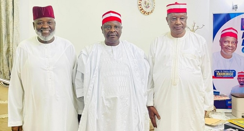 Kano 2027: Kwankwaso unveils Gwarzo as NDC governorship candidate, Gawuna for senate