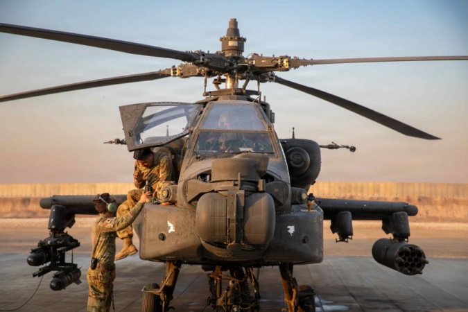 Trump says ‘pilots are fine’ after report Apache helicopter went down near Strait of Hormuz