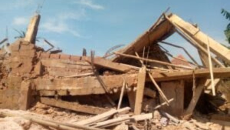Two-storey building collapses in Edo; Govt. blames use of substandard materials