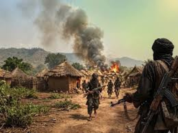 Large crowd of bandits descend on Niger community, burn houses as residents flee