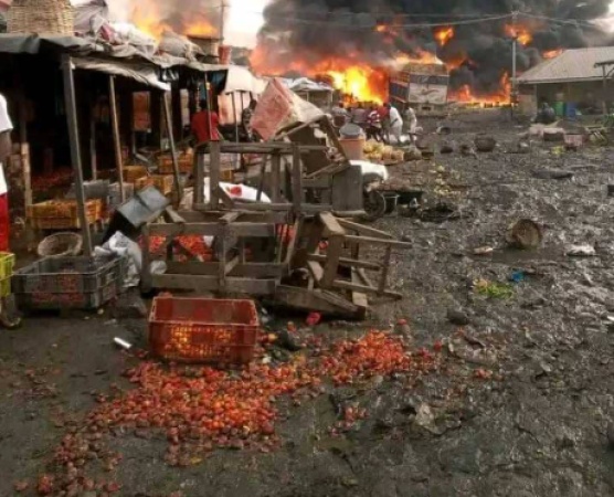Ondo:Traders cry as hoodlums demolish shops, destroyed goods worth millions