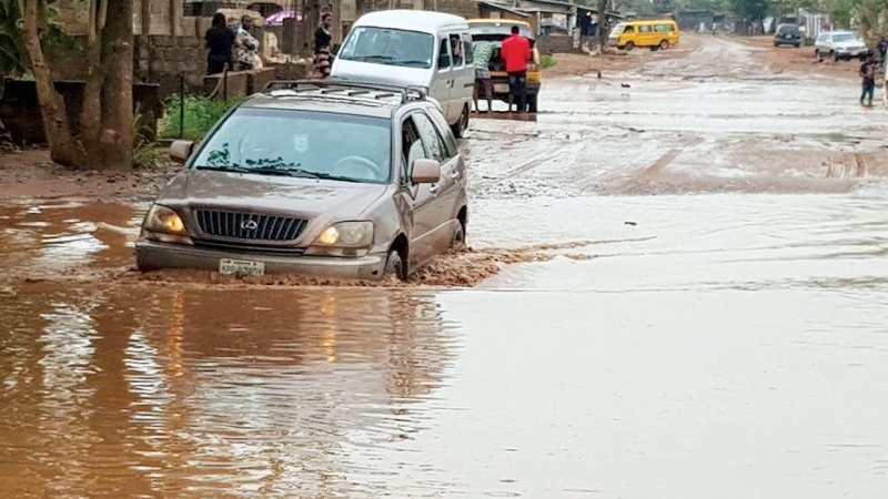 Three feared dead as flood sweeps through Onitsha after heavy rainfall
