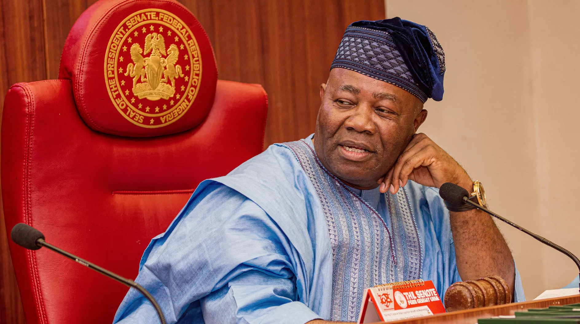 State police: Akpabio pledges swift passage as Senate reviews constitution