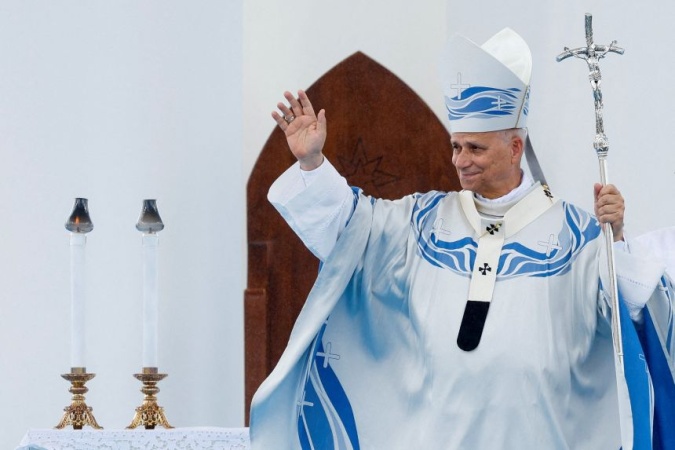 First American pope marks July 4 on migrant island with plea for ‘compassion and generosity’