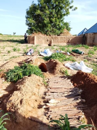 Sokoto: Slain village head, son, others buried amid tears