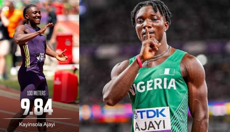 Ajayi stuns rivals to win Diamond League 100m, equals Nigerian record