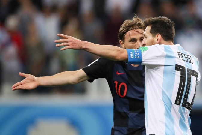 World Cup 2022 Argentina V Croatia Lionel Messi And Luka Modric In Last Battle For Final 7501