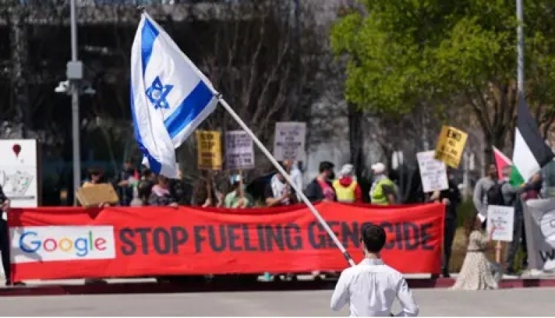 Google sacks staff protesting over Israeli contract