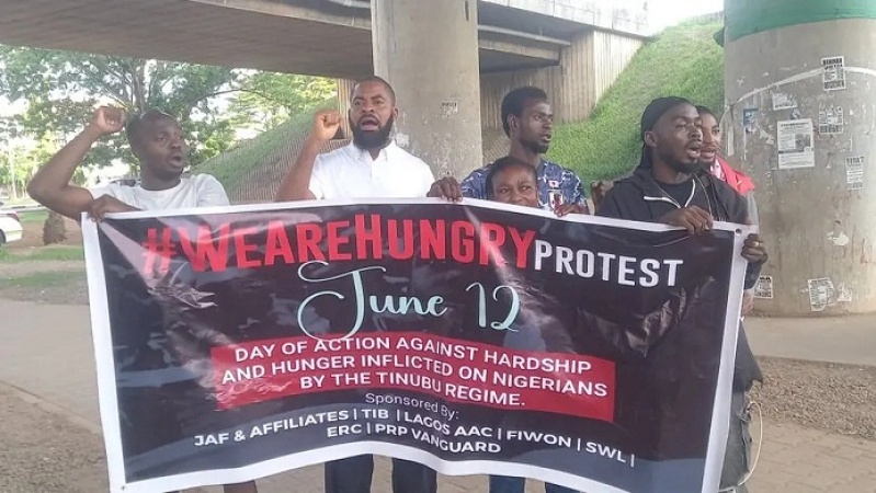 June 12: Nigerians protest economic hardship in Abuja, demand change